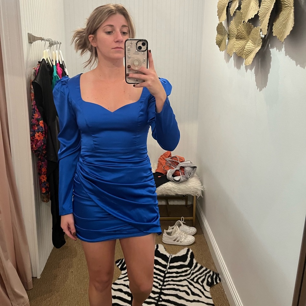 Royal Blue cocktail dress